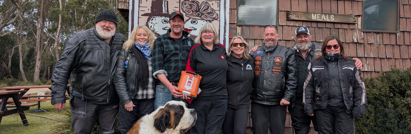lake leake defib donation