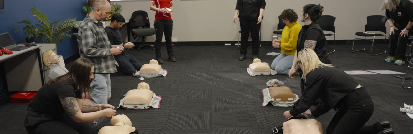 First Aid training class
