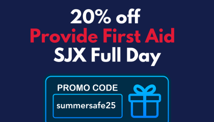 20% Off provide first aid