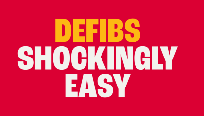 Defibs - Shickingly easy to use