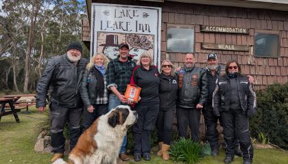 lake leake defib donation