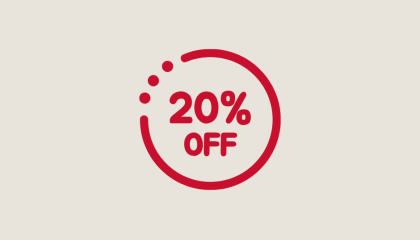 20% off icon